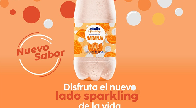Minalba Sparkling amplía su portafolio con el nuevo sabor Naranja