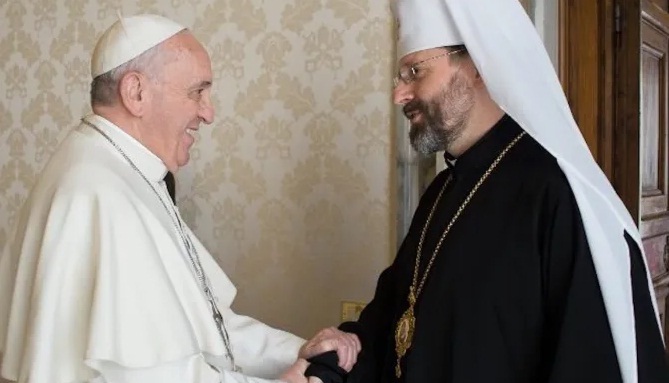 El Papa Francisco se reunirá en el Vaticano con el Patriarca de Ucrania