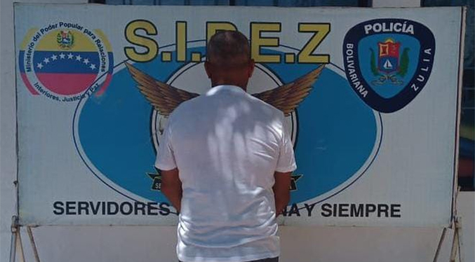 Sipez-Cpbez detienen a un hombre denunciado por robo en Maracaibo