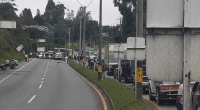 Asesinan a joven venezolano en la autopista Medellín – Bogotá