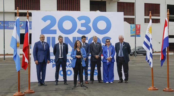Candidatura de Sudamérica para Mundial 2030 busca superar las tensiones políticas