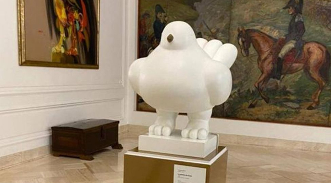 La paloma de la paz de Botero, un ejemplo de la carga simbólica de la obra del maestro