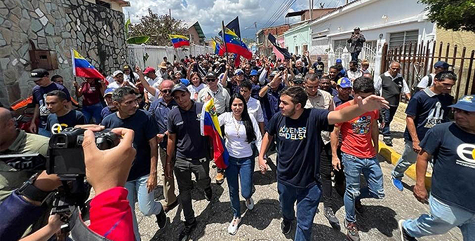 En campaña desde Aragua, Delsa Solórzano prioriza la liberación de presos políticos