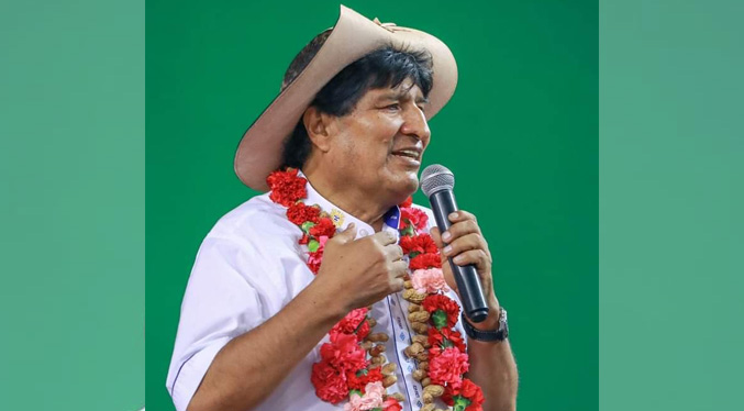 Evo Morales dice que buscan inhabilitarlo para comicios 2025