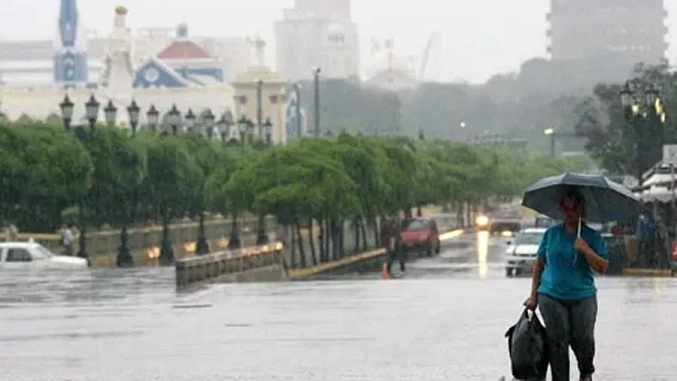 Inameh pronostica lluvias, chubascos y actividad eléctrica para varios estados del país