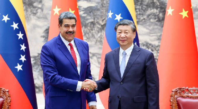 Maduro y Xi Jinping acuerdan elevar relaciones entre ambos países