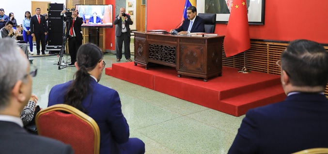Maduro: China es la “mayor fuerza de desarrollo” de Latinoamérica