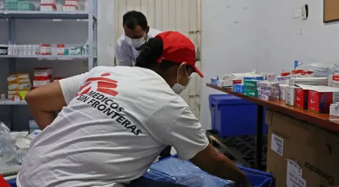 Médicos sin Fronteras dona 18 toneladas de fármacos a Venezuela