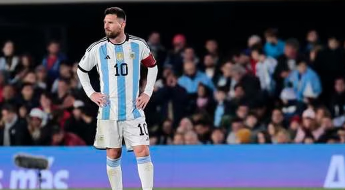 Messi es excluido de Argentina en la previa al duelo ante Bolivia este 12-F