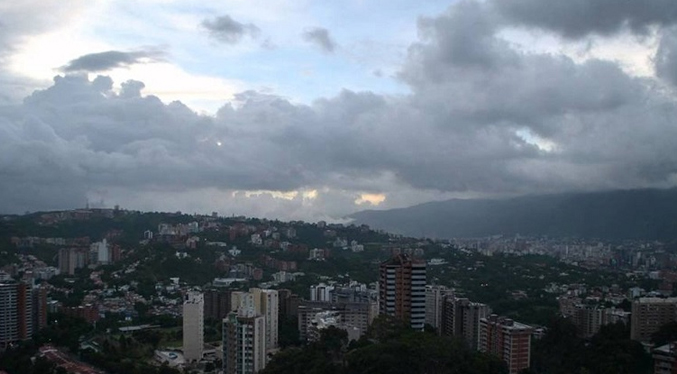 Inameh pronostica un domingo con nubosidad en gran parte de país