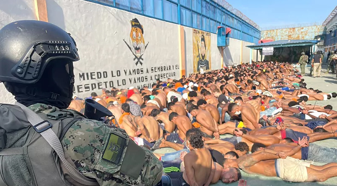 Lasso informa que casi 800 militares y policías intervinieron la Penitenciaría de Guayaquil