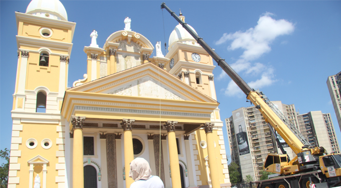 Avanzan los trabajos de rehabilitación de la Basílica a un mes de la bajada de la Virgen