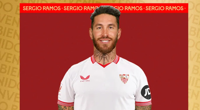 El Sevilla oficializa el fichaje de Sergio Ramos