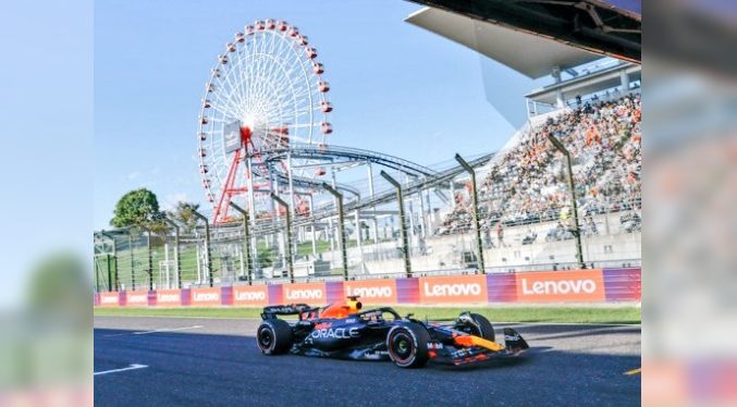Verstappen vuela hacia un nuevo título tras ganar en Japón, Red Bull ya campeón (Video)