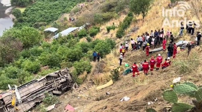 Cuatro venezolanos quedan heridos en el accidente de autobús que dejó 25 muertos en Perú