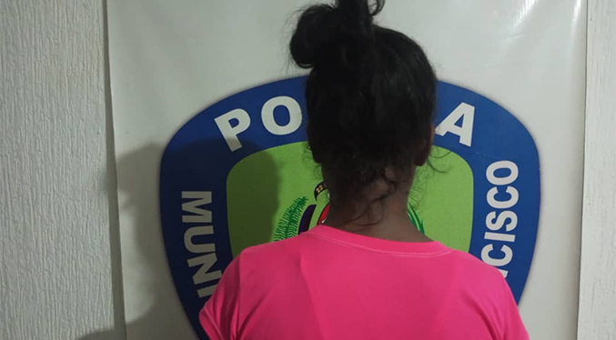 Polisur detiene ciudadana por agredir físicamente a unas vecinas en Domitila Flores