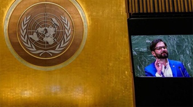 Presidente de Chile pide en la ONU se levanten sanciones a Venezuela