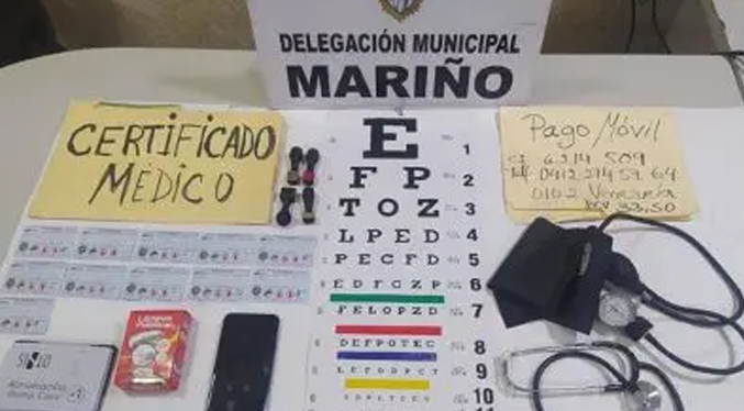 CICPC Mariño captura a quincuagenario por emitir certificados médicos falsos