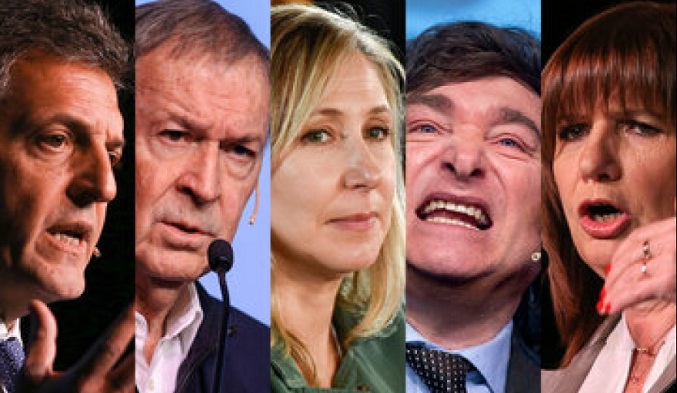 Los candidatos argentinos se preparan para el primer debate de la campaña electoral