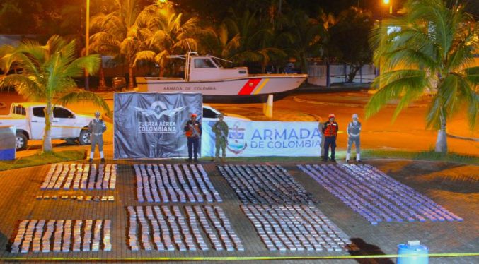 Colombia incauta cocaína en el Caribe valorada en $ 41 millones