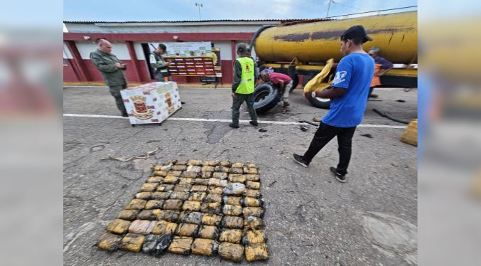 Cuatro presos en Mara por tratar de introducir 90 kilos de drogas desde Colombia