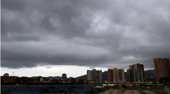 Pronostican lluvias en varias regiones del país este miércoles