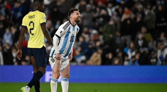 Lionel Messi es duda para el partido ante Bolivia