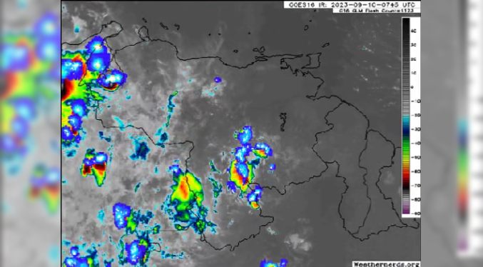 Inameh advierte de lluvias en gran parte del país