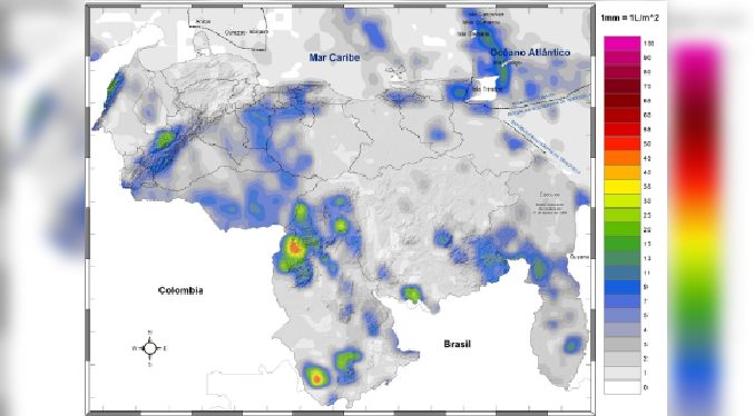 Inameh: Onda Tropical 41 dejará lluvias con chubascos en varias zonas del país