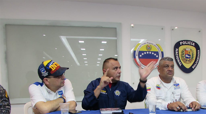 Coordinación policial Metropolitano Zulia se reúne con directivos del INTT y choferes
