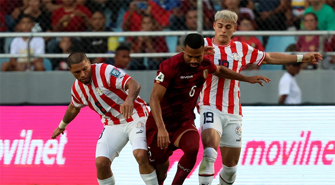 Gol de Salomón Rondón le da los tres puntos a Venezuela ante Paraguay