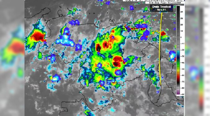 Inameh prevé precipitaciones en gran parte del país después del mediodía