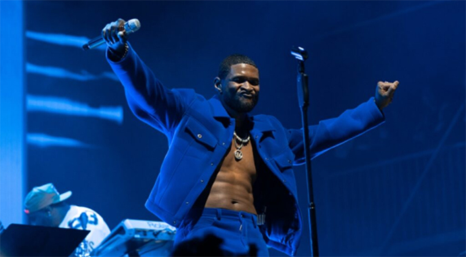 Usher protagonizará el show del Super Bowl 2024 en Las Vegas