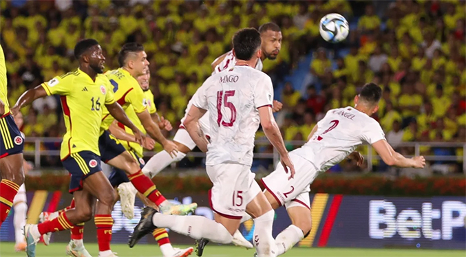 La Vinotinto cae en su debut ante Colombia 1-0