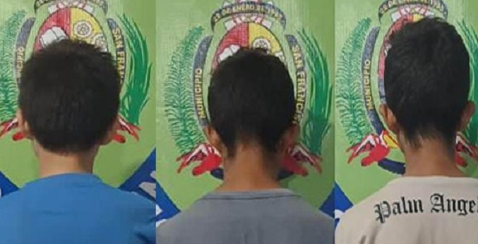 Polisur detiene tres adolescentes en El Bajo por violar a un niño
