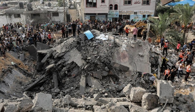 Suben a 1400 los muertos israelíes y más de 1800 muertos en Gaza