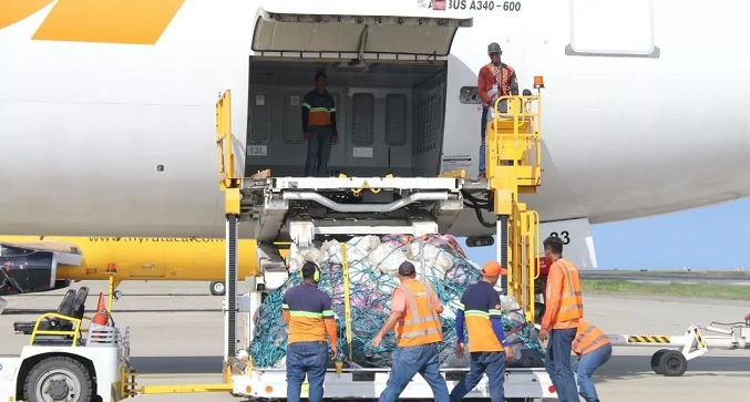 Gobierno envió 26 toneladas de ayuda humanitaria a México tras paso de Otis
