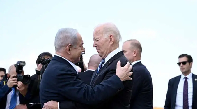 Biden llega a Israel en muestra de solidaridad con el país