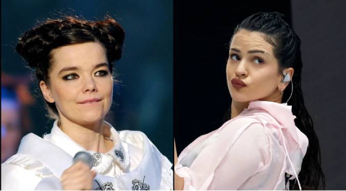 Björk y Rosalía anuncian un dueto para luchar contra las piscifactorías en Islandia