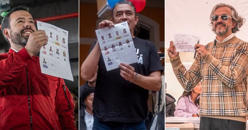Candidatos a la Alcaldía de Bogotá votan con esperanza de que no haya una segunda vuelta