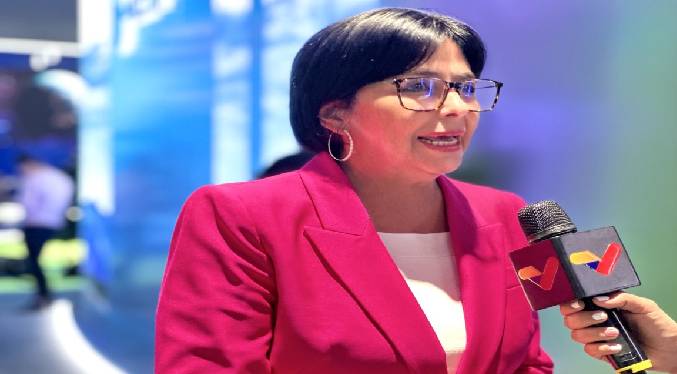 Vicepresidenta Rodríguez pide respeto sobre el Estado Palestino
