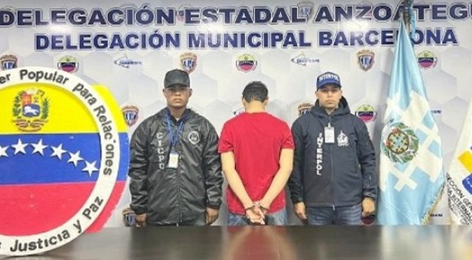 Cicpc-Interpol capturan a integrante del Tren de Aragua en Anzoátegui