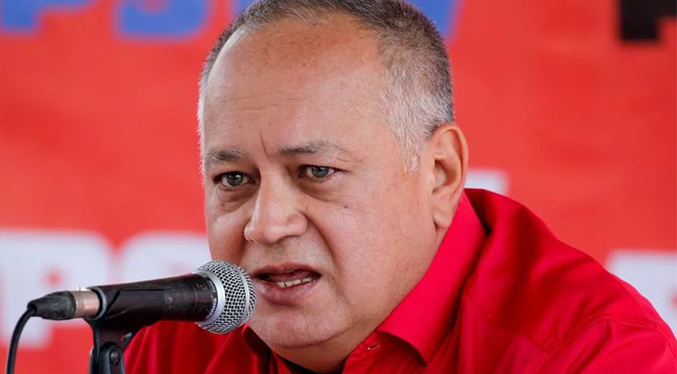 Cabello dice que la oposición recibe financiamiento extranjero para desestabilizar a Venezuela