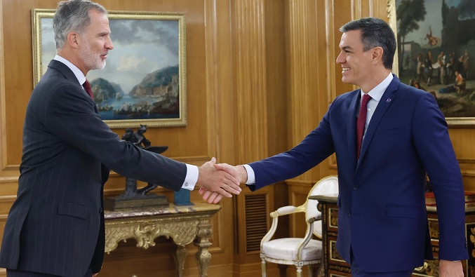 Felipe VI propone a Pedro Sánchez como candidato a la presidencia del Gobierno español