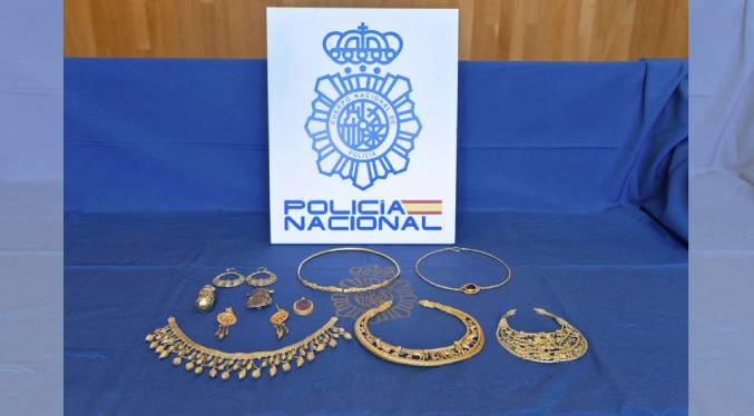 España incauta joyas robadas de Ucrania