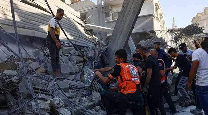 OMS advierte que pueden morir más personas por enfermedades que por bombardeos en Gaza