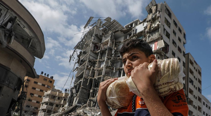 ONU advierte que en Gaza queda comida en las tiendas para máximo cinco días