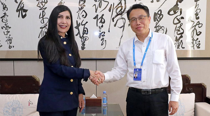 Presidenta del TSJ sostiene encuentro en China con el Vicepresidente del Tribunal Superior