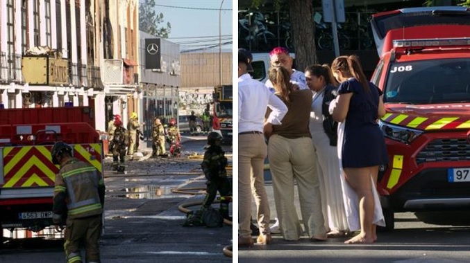 Incendio en tres establecimientos españoles deja 13 fallecidos
