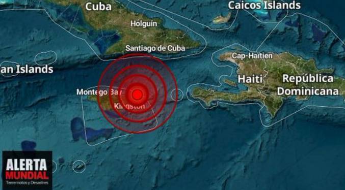 Un terremoto de magnitud 5,6 sacude Jamaica y provoca la evacuación de edificios (Videos)